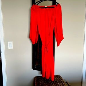 Stark Womens Red silk Dress Size Small 
A brand-new, unused, and unworn